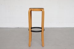Set of 4 Magnus Olesen Danish Birch Bar Stools