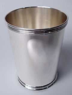 Set of 4 Manchester Sterling Silver Mint Julep Cups