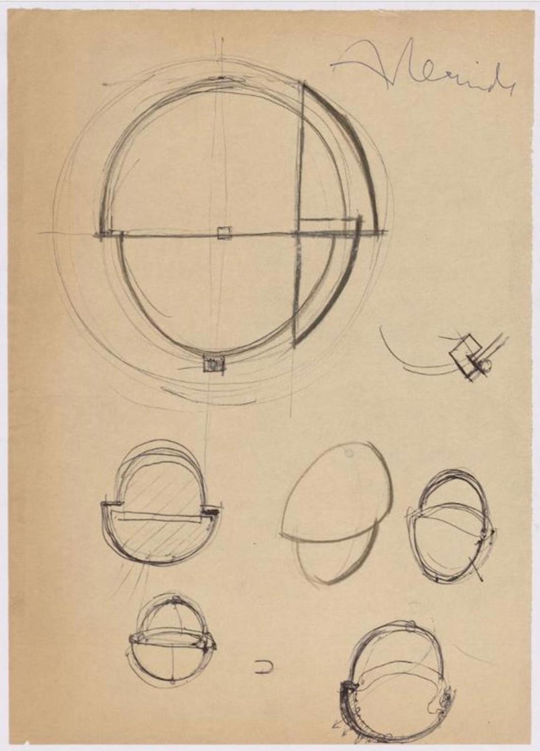 Set di 4  Lampade da parete 'Mania' di Vico Magistretti per Artemide, Italia, 1964 In condizioni buone in vendita a Argelato, BO