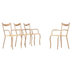 Set of 4 Manila chairs by Val Padilla for Jasper Conran 1970