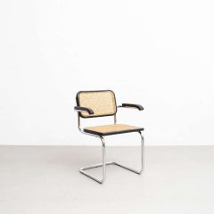 Set of 4 Marcel Breuer Cesca Armchairs by Gavina, circa 1960