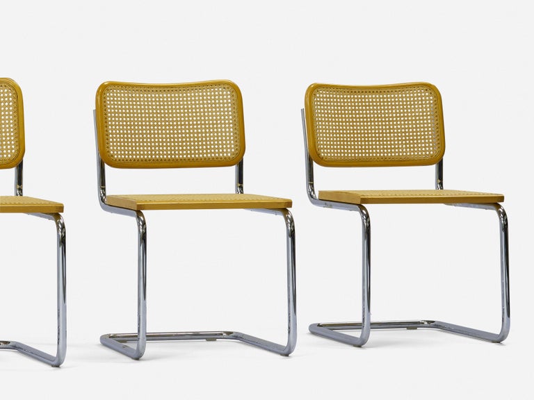Set of 4 Marcel Breuer Cesca Chairs at 1stDibs cesca chair set of 4