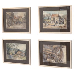 Set of 4 Mary Williams Paintings