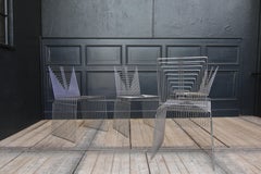 Set of 4 Max Sauze Sculpture Chairs, France 1970´s