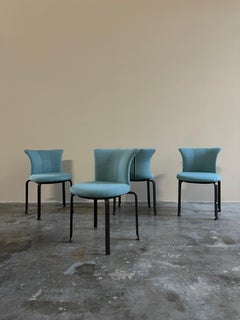 Set of 4 "Miabi" chairs Japanese design by Kazuhide Takahama for B&B Italia 1980