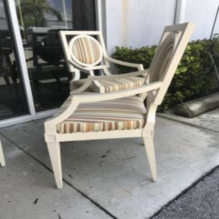 Set of 4 Michael Taylor for Baker Chairs, 1980-1999 In Good Condition For Sale In Miami, FL