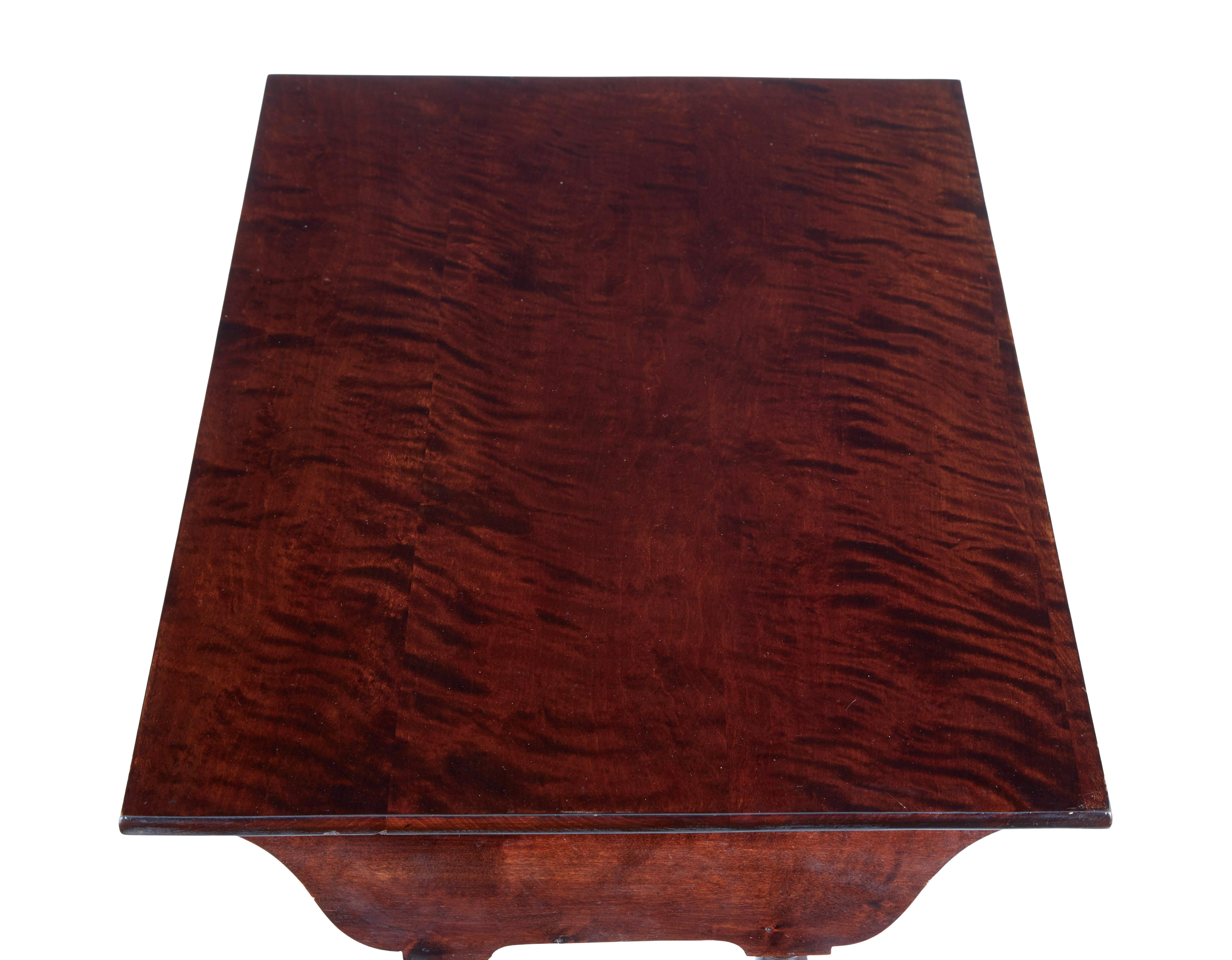Mid-Century Modern Set of 4 mid 20th century birch nest of tables For Sale