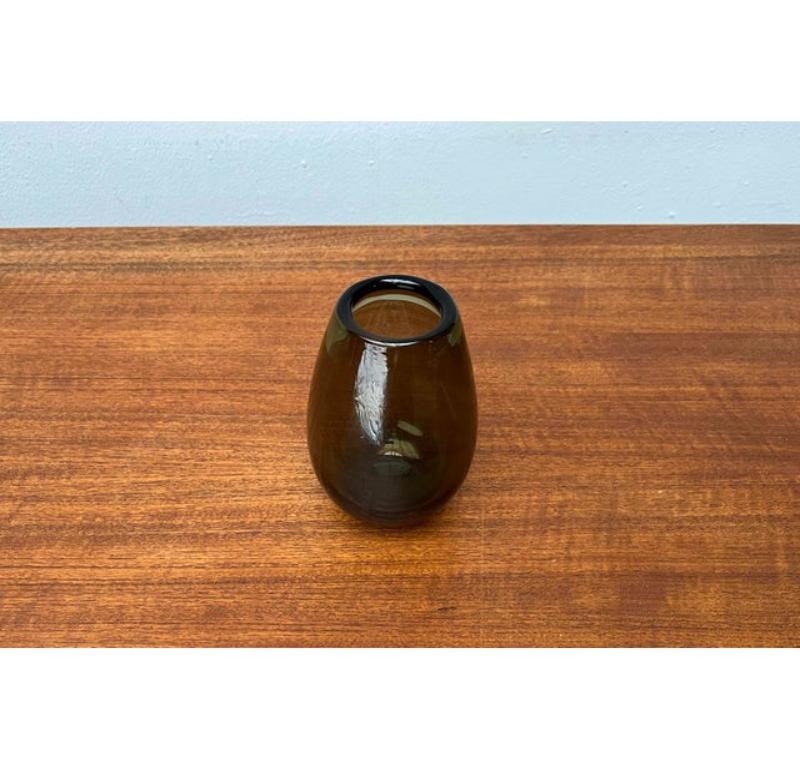 Set of 4 Mid-Century Art Glass Vases, 1960s For Sale 5
