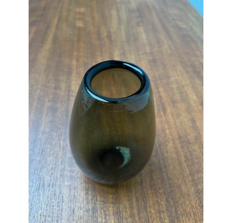 Set of 4 Mid-Century Art Glass Vases, 1960s For Sale 11