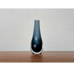 Set of 4 Mid-Century Art Glass Vases, 1960s