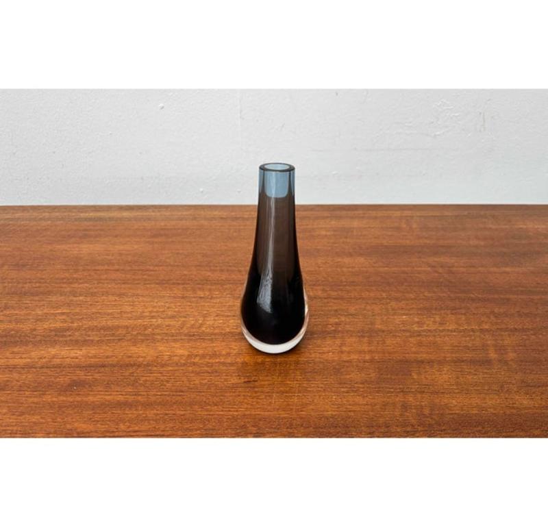 Mid-Century Modern Set of 4 Mid-Century Art Glass Vases, 1960s For Sale