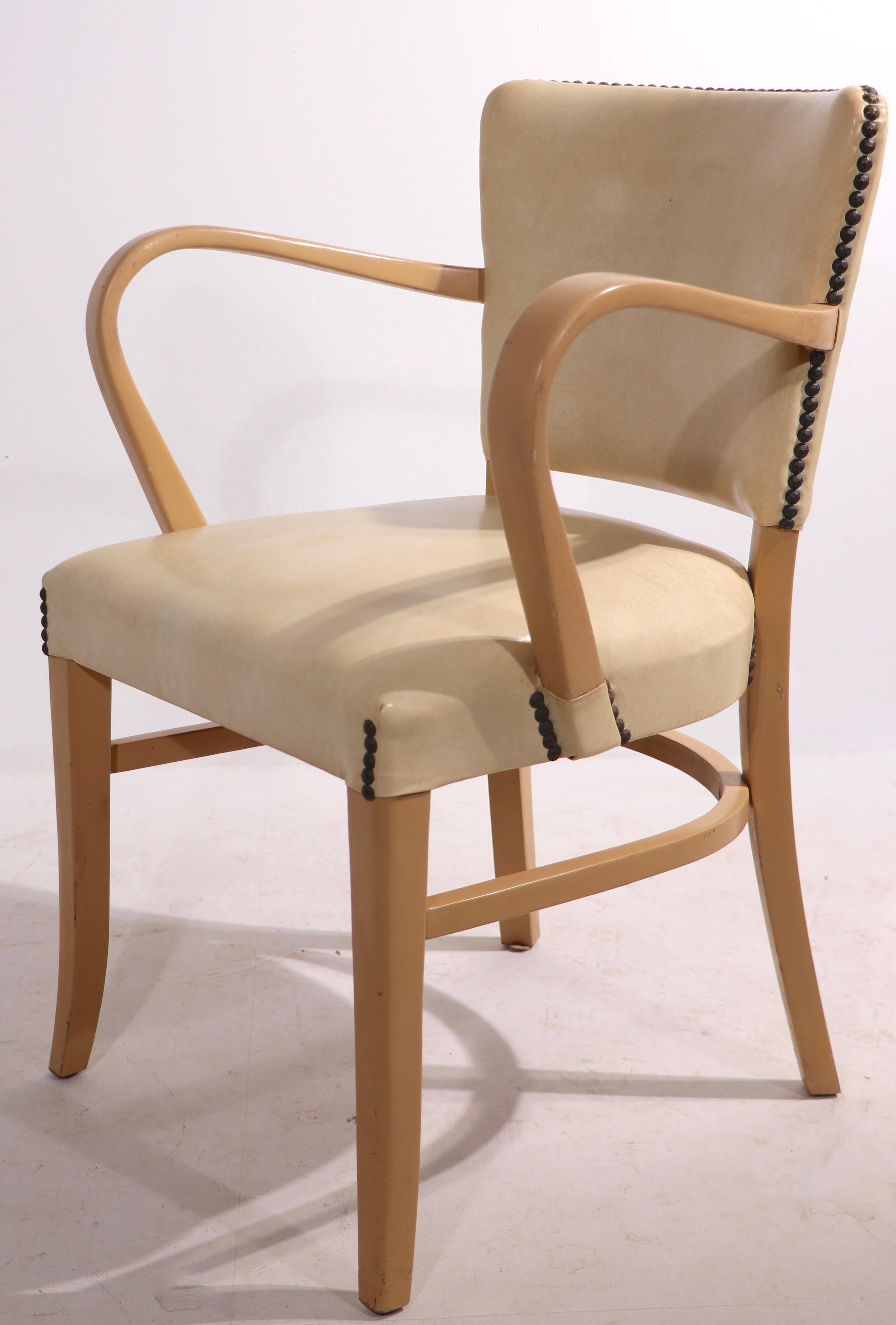Set of 4 Mid Century Bentwood Armchairs Made in Yugoslavia after Thonet 2