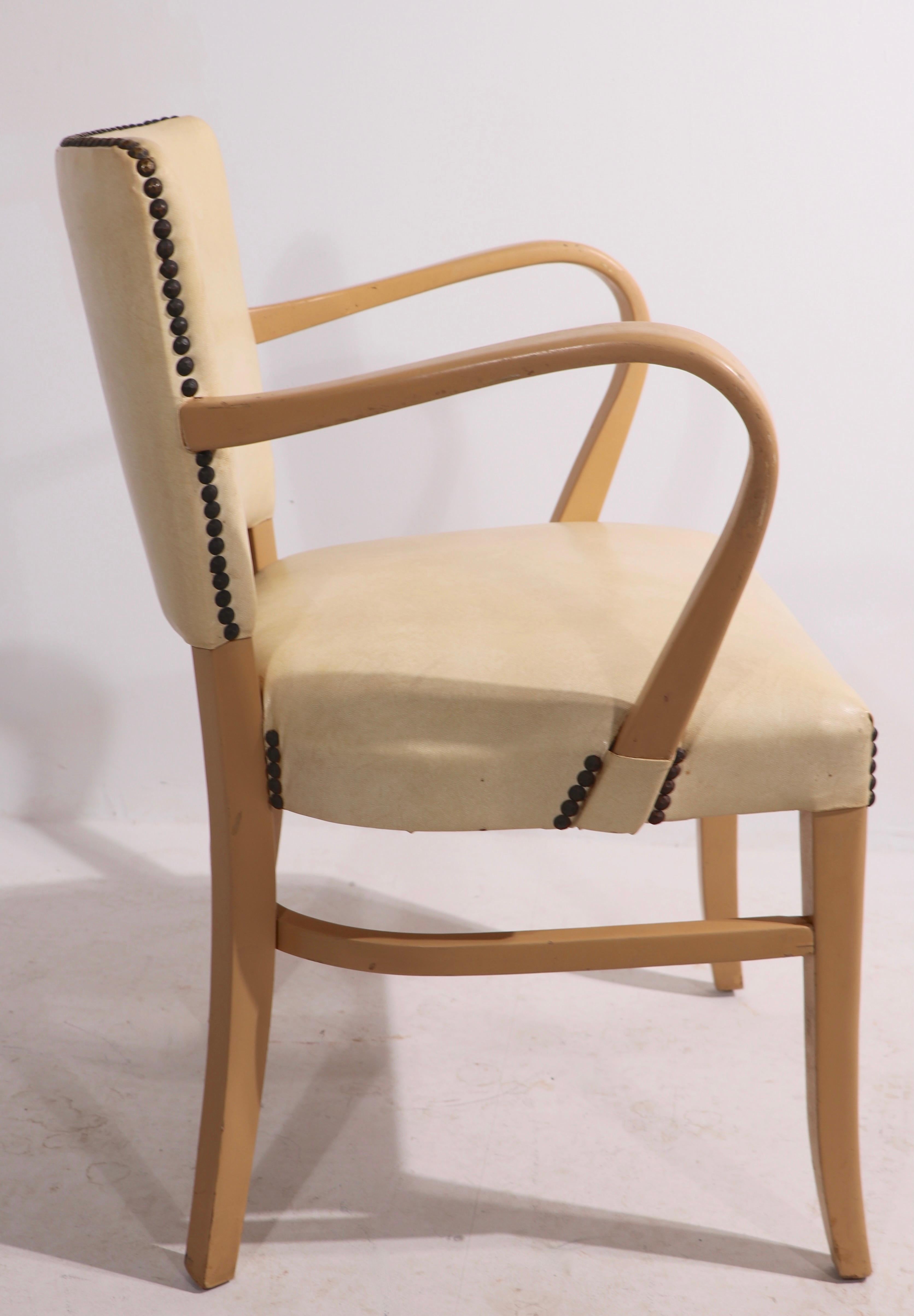 Set of 4 Mid Century Bentwood Armchairs Made in Yugoslavia after Thonet 5