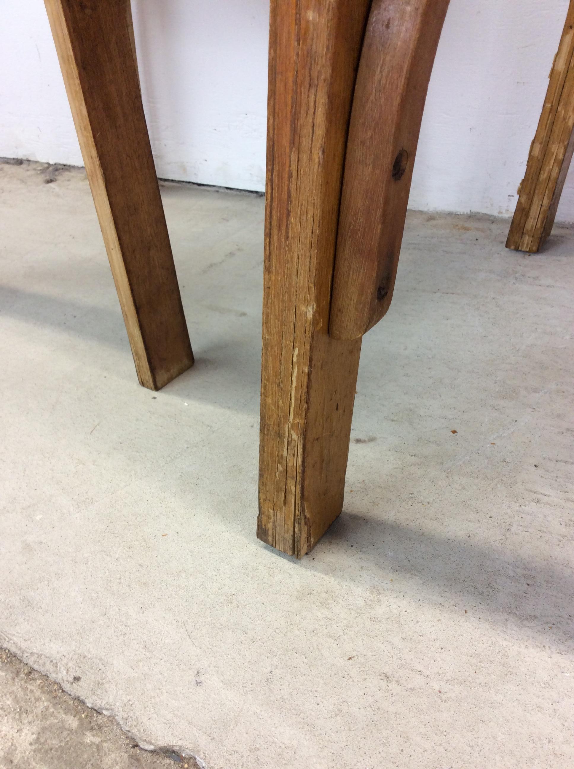Set di 4 sedie da pranzo in legno di bengala della metà del secolo scorso, in stile Thonet in vendita 8