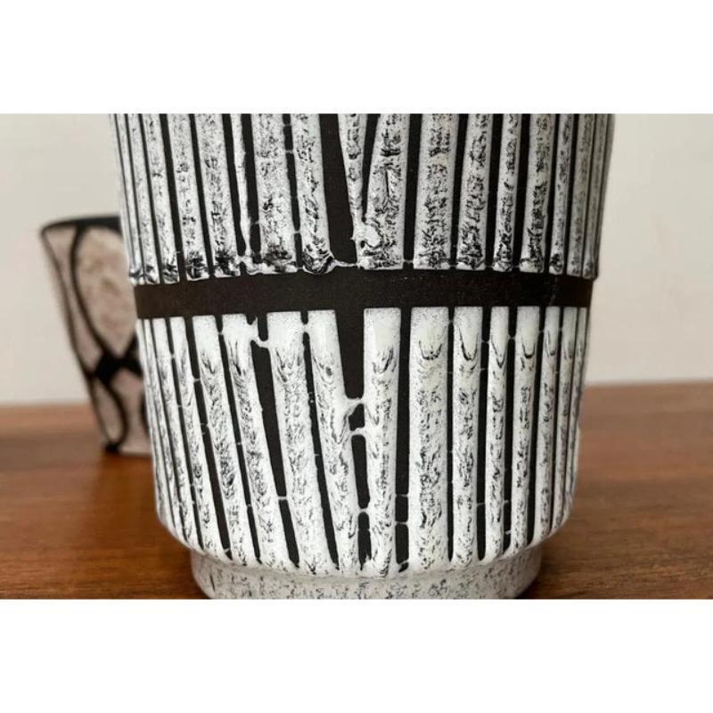 Set di 4 fioriere in ceramica di metà secolo, anni '60 in vendita 2