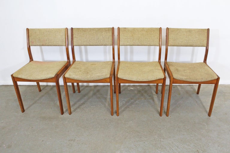 D Scan Teak Side Dining Chairs, D Scan Teak Dining Chairs