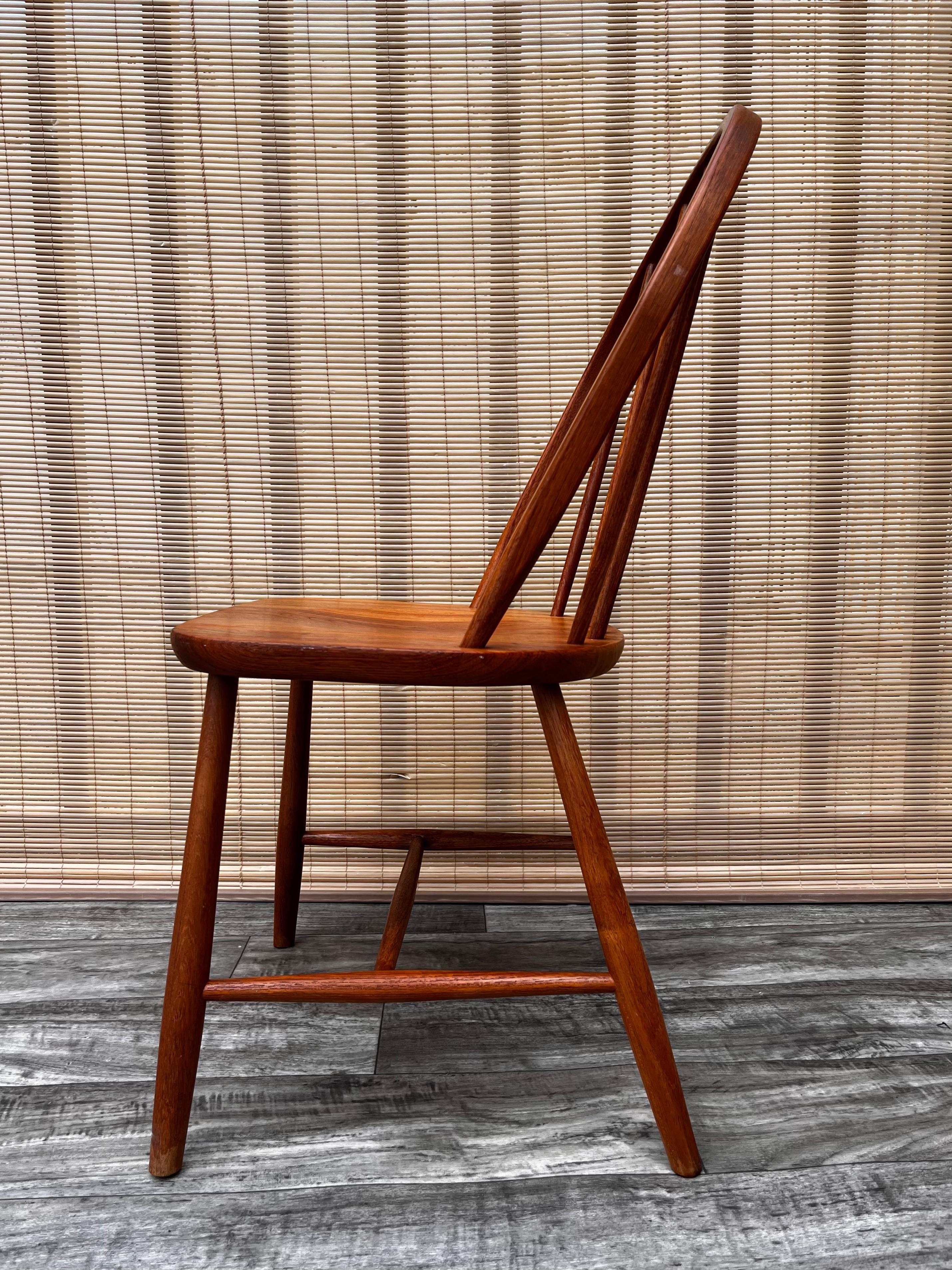 Late 20th Century Set of 4 Midcentury Danish Modern Teak Dining Chairs by Tarm Stole Mobelfabrik For Sale