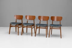 Set of 4 Mid-Century Dining Chairs