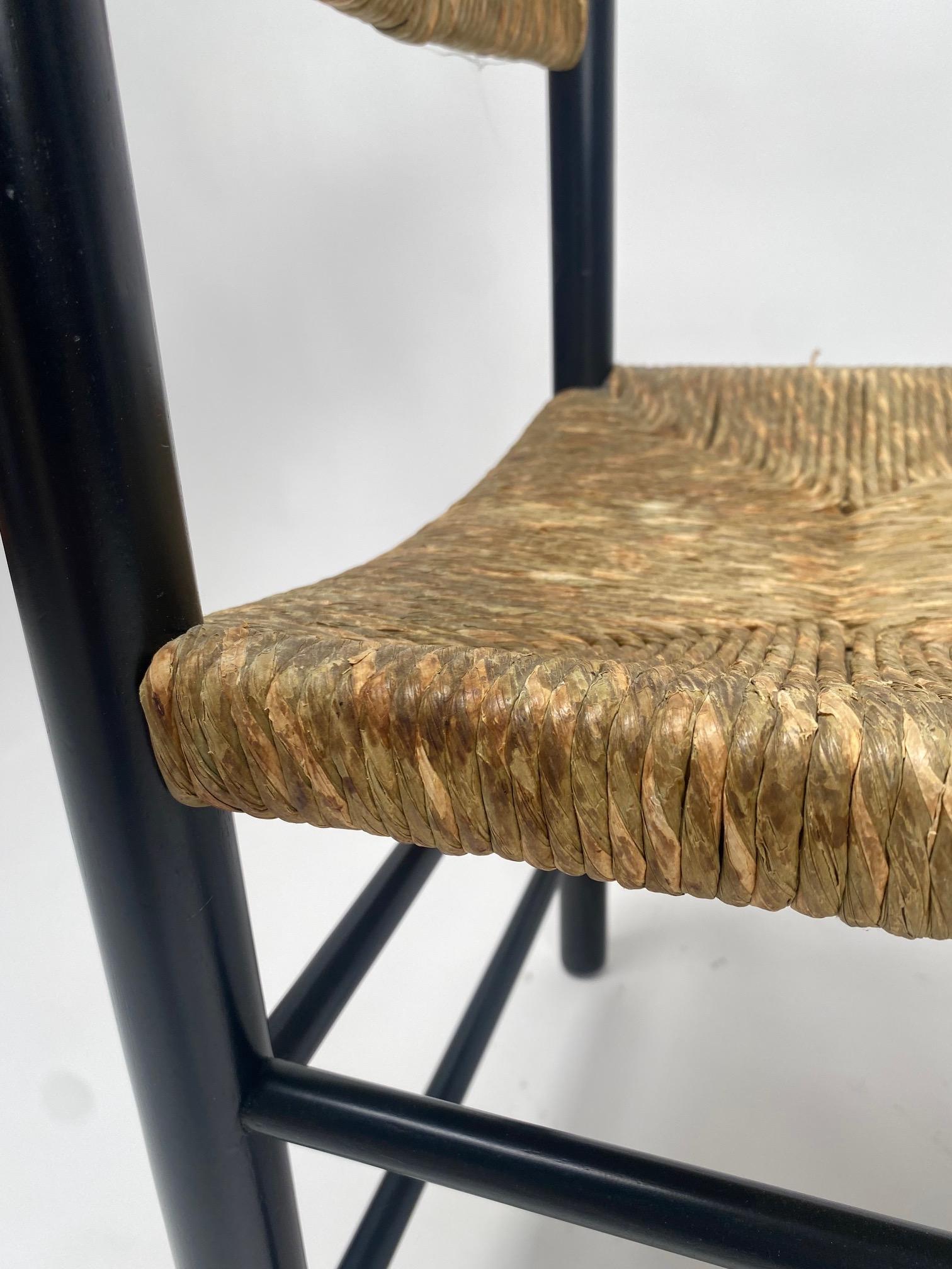 Satz von 4 Stühlen „Dordogne“ aus der Mitte des Jahrhunderts im Stil von Charlotte Perriand, 1960er Jahre im Angebot 1