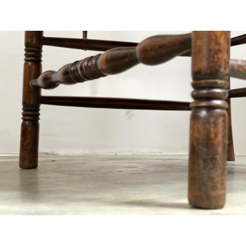 Français Ensemble de 4 chaises de montagne en paille du milieu du siècle dernier, années 1950 en vente
