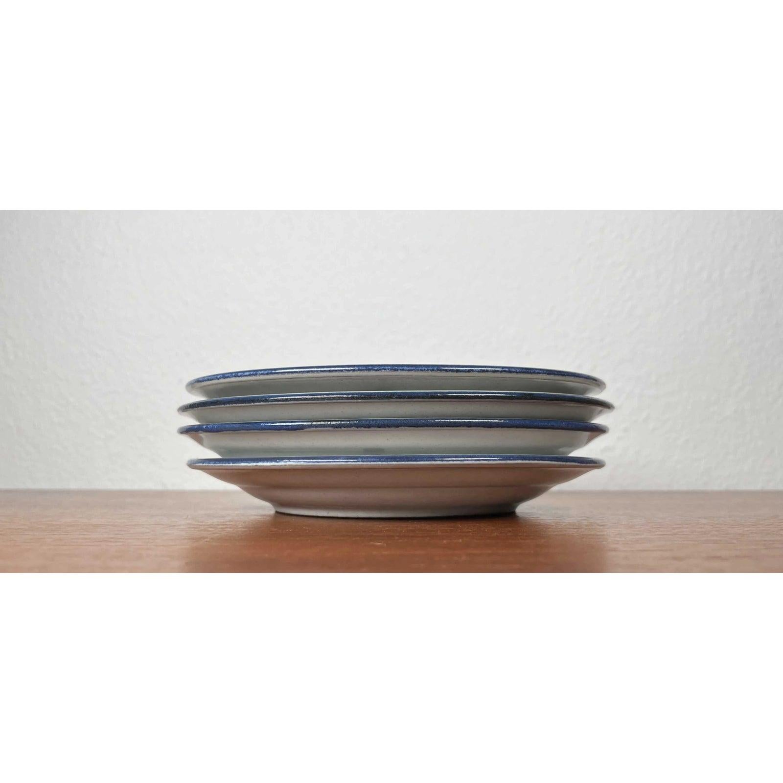 Set of 4 Mid-Century German Ceramic Plates from Ceramano, 1960s For Sale 7