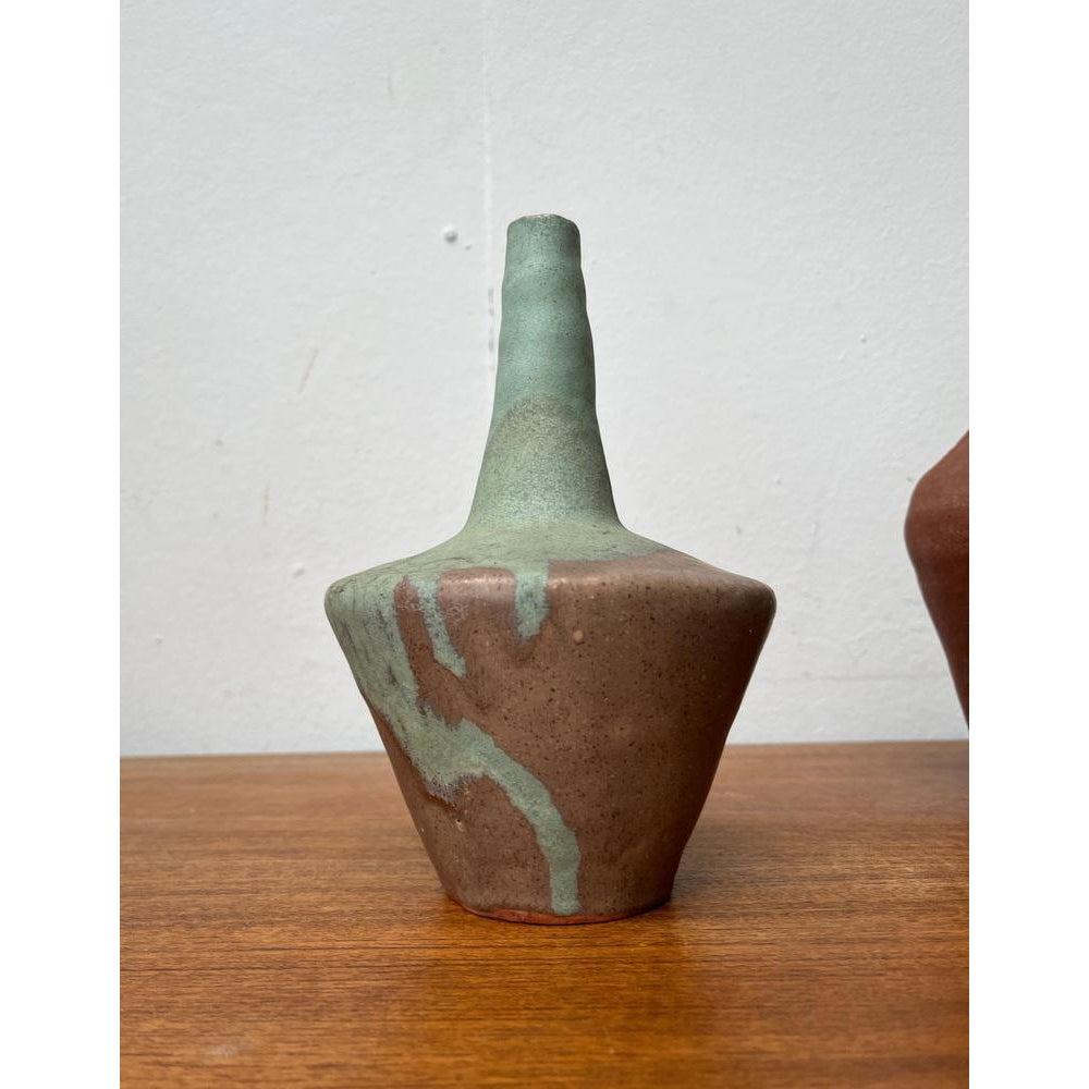 Set of 4 Mid-Century German Studio Pottery Vases from M.R. I and II, 1960s For Sale 1