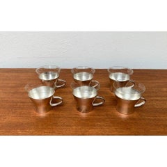 Set of 4 Mid-Century German Tea Glasses from WMF, 1960s