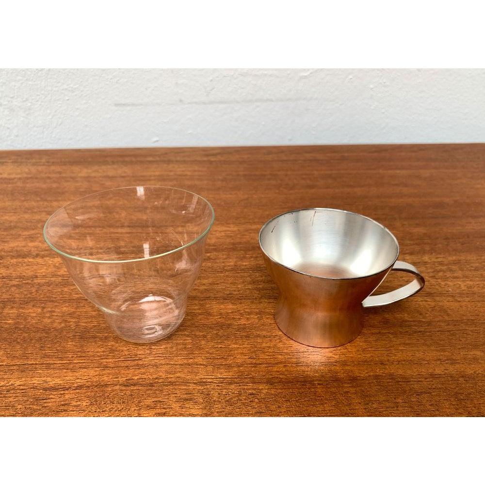 Ensemble de 4 verres à thé allemands du milieu du siècle de WMF, années 1960 en vente 2