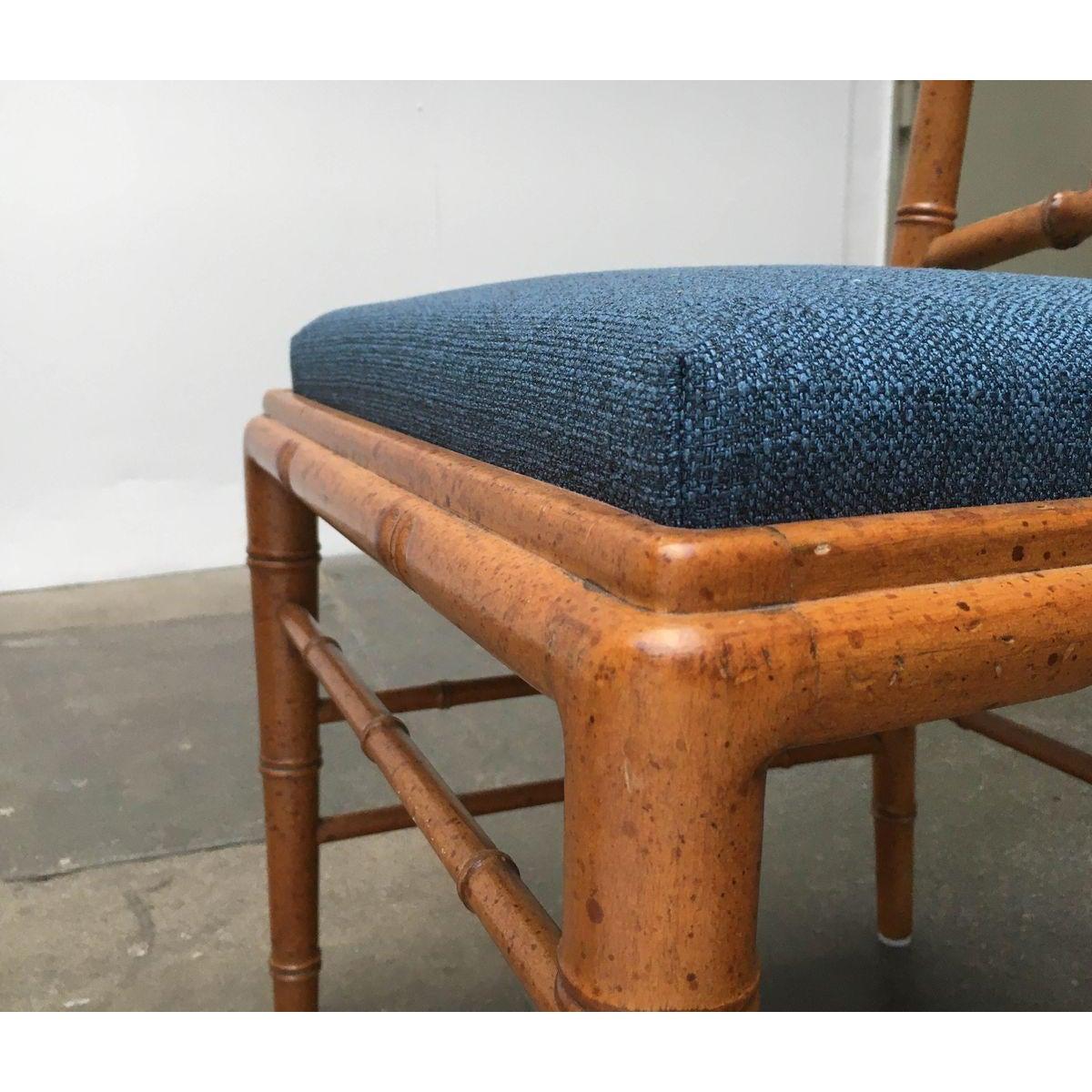 Ensemble de 4 chaises de salle à manger italiennes du milieu du siècle de Giorgetti, années 1960 en vente 2