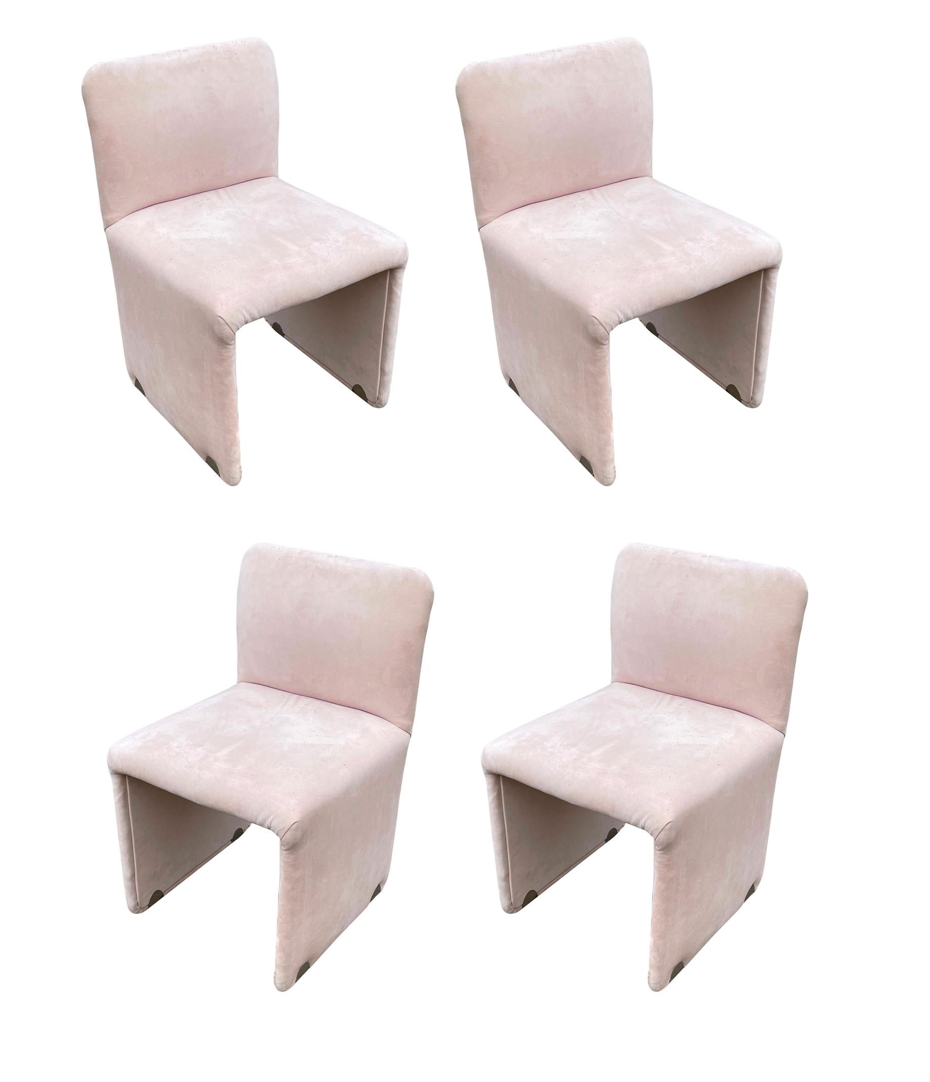 pink dining chairs set of 4