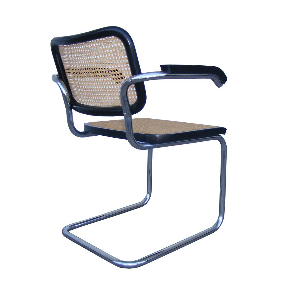Mid-Century Modern Set of 4 Mid Century Marcel Breuer Cesca Chairs