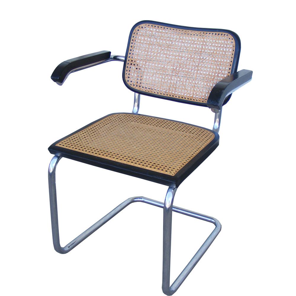 20th Century Set of 4 Mid Century Marcel Breuer Cesca Chairs