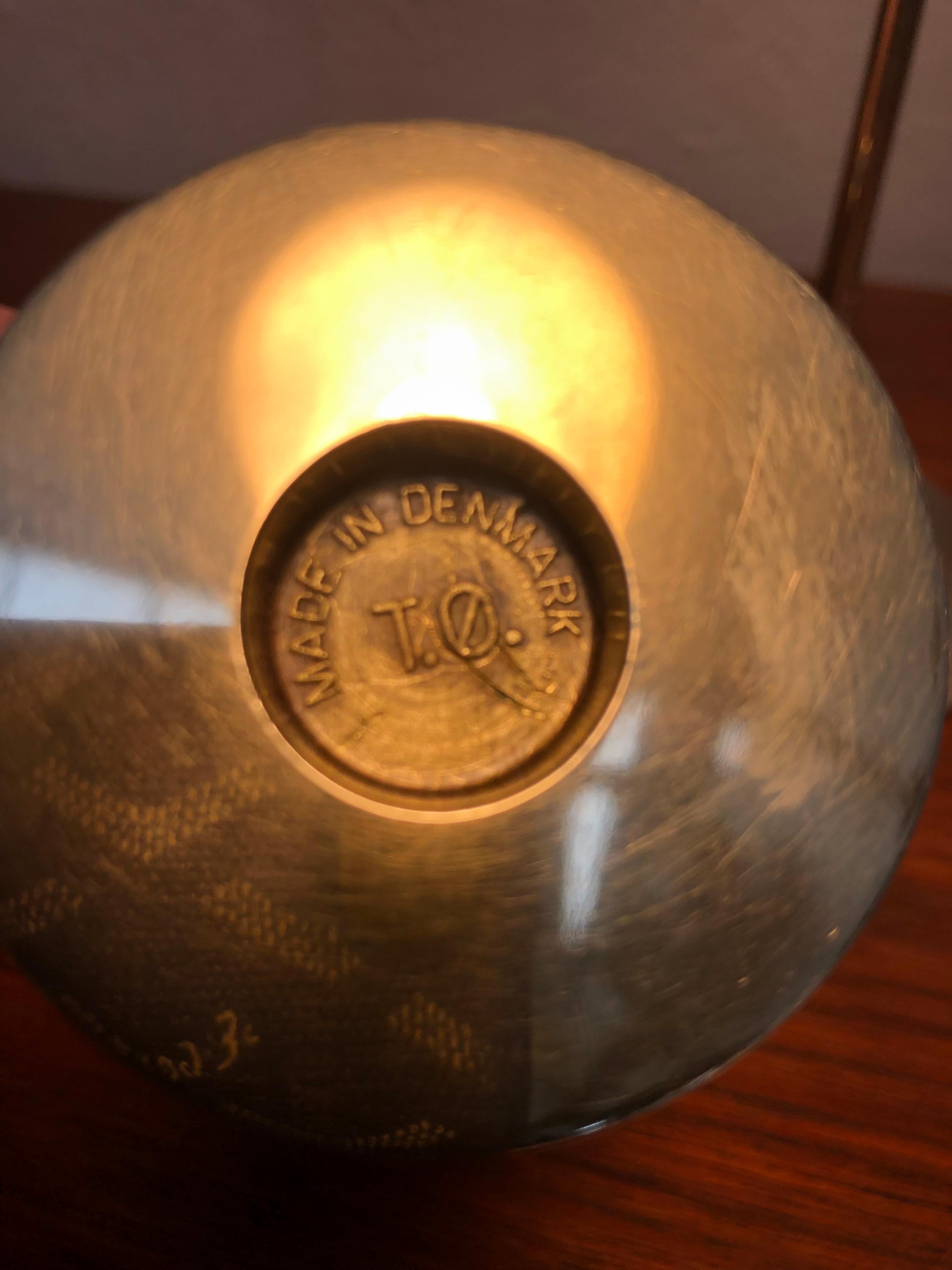 Ensemble de 4 bougeoirs en laiton de Torben Ørskov, Copenhague, datant de la fin du XIXe siècle Bon état - En vente à Søborg, DK