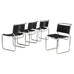 Set of 4 Mid Century Modern “CH66" Dining Chairs by Nicos Zographos
