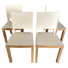 Set of 4 Mid-Century Modern Design Side Dining Chairs
