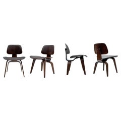 Set of 4 Mid-Century Modern Dining Chairs by Charles Eames for Herman Miller