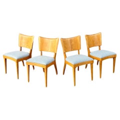 Vintage Set of 4 Mid-Century Modern Dining Chairs by Heywood Wakefield