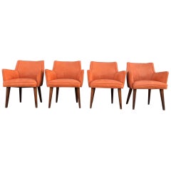 Set of 4 Mid-Century Modern Dining Chairs