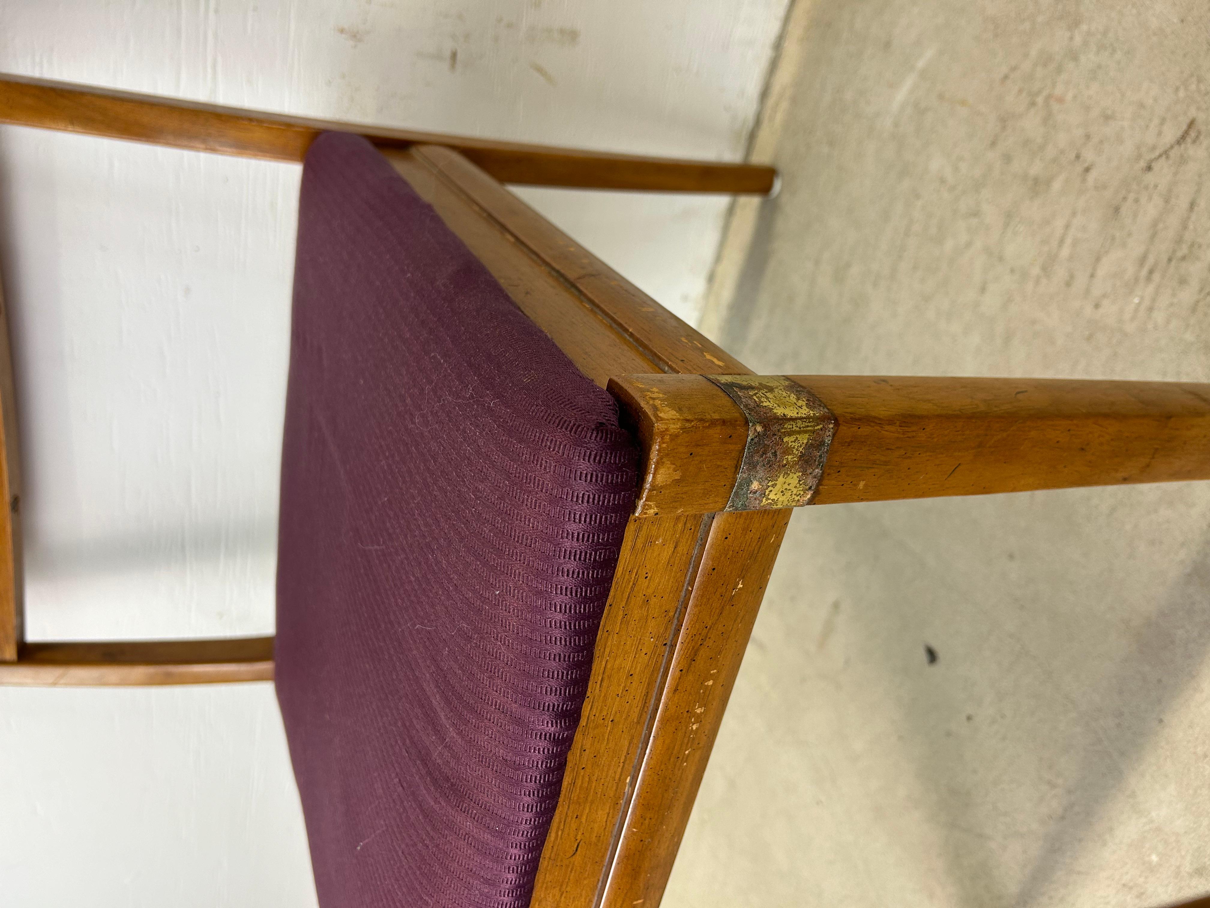 Ensemble de 4 chaises de salle à manger Modernity à dossier canné en vente 5