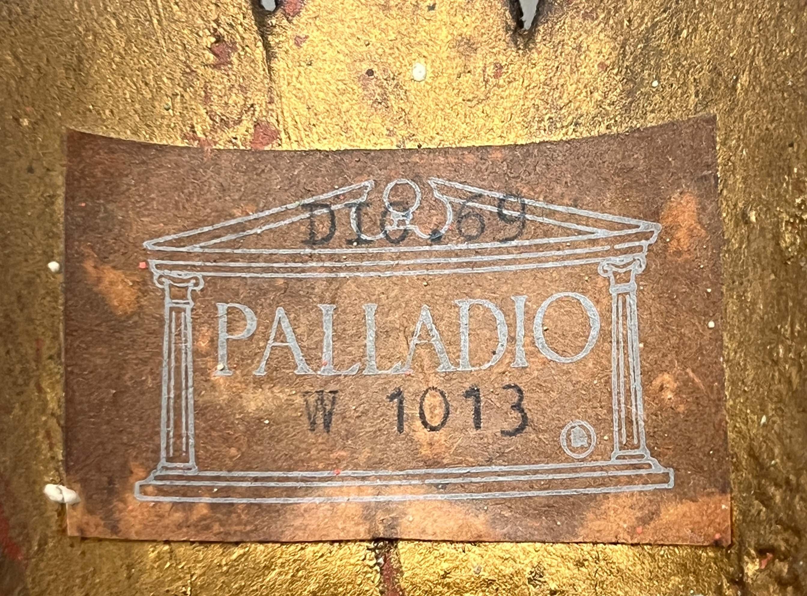 Set di 4 lampade neoclassiche italiane di metà secolo da Palladio in vendita 9