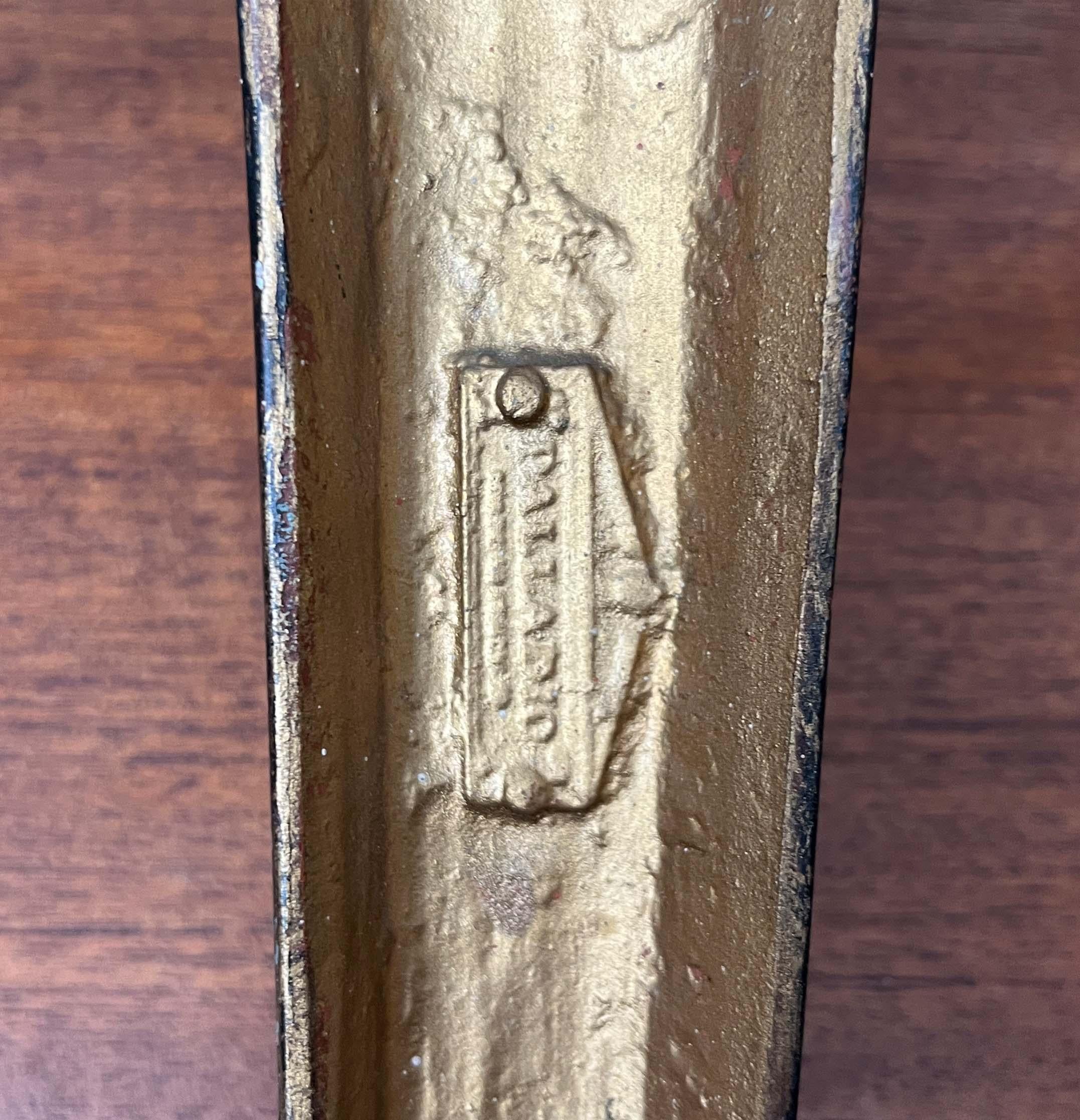 Set di 4 lampade neoclassiche italiane di metà secolo da Palladio in vendita 10