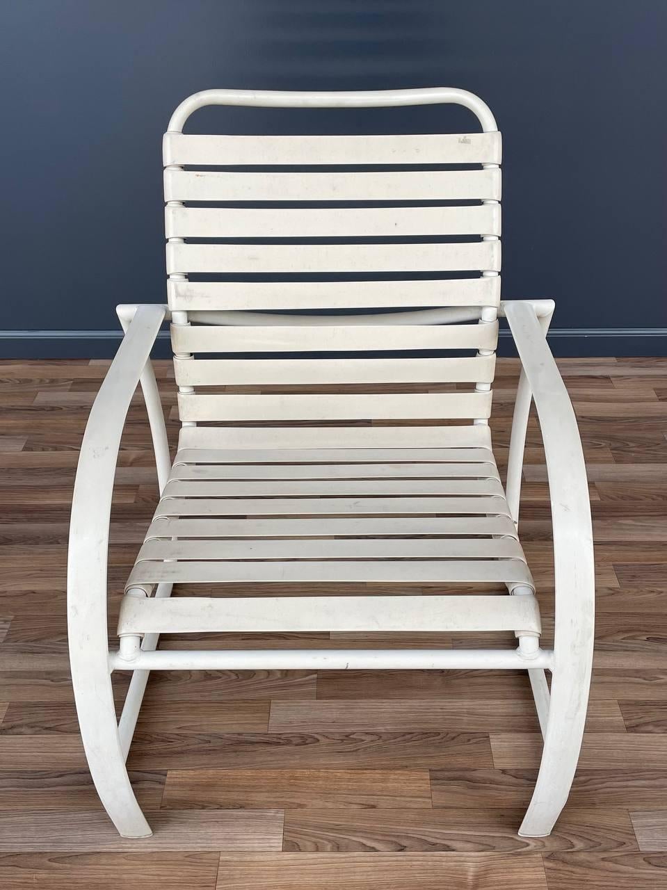 Set of 4 Mid-Century Modern Outdoor Patio Chairs by Tropitone 2