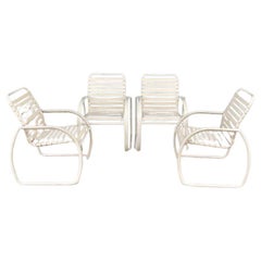 Set of 4 Mid-Century Modern Outdoor Patio Chairs by Tropitone