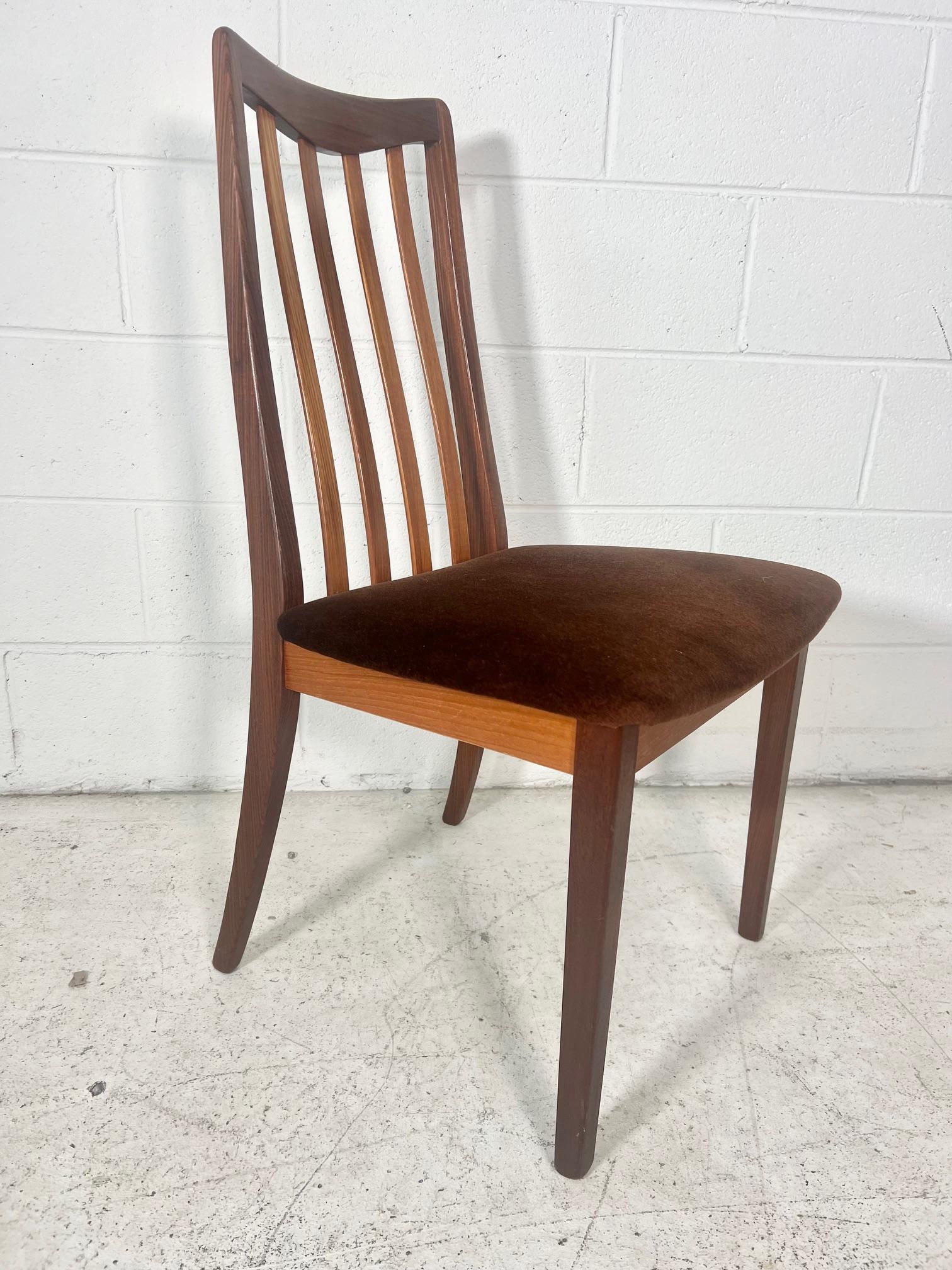 Set Of 4 Mid Century Modern Teak Dining Chairs By G Plan For Sale 5