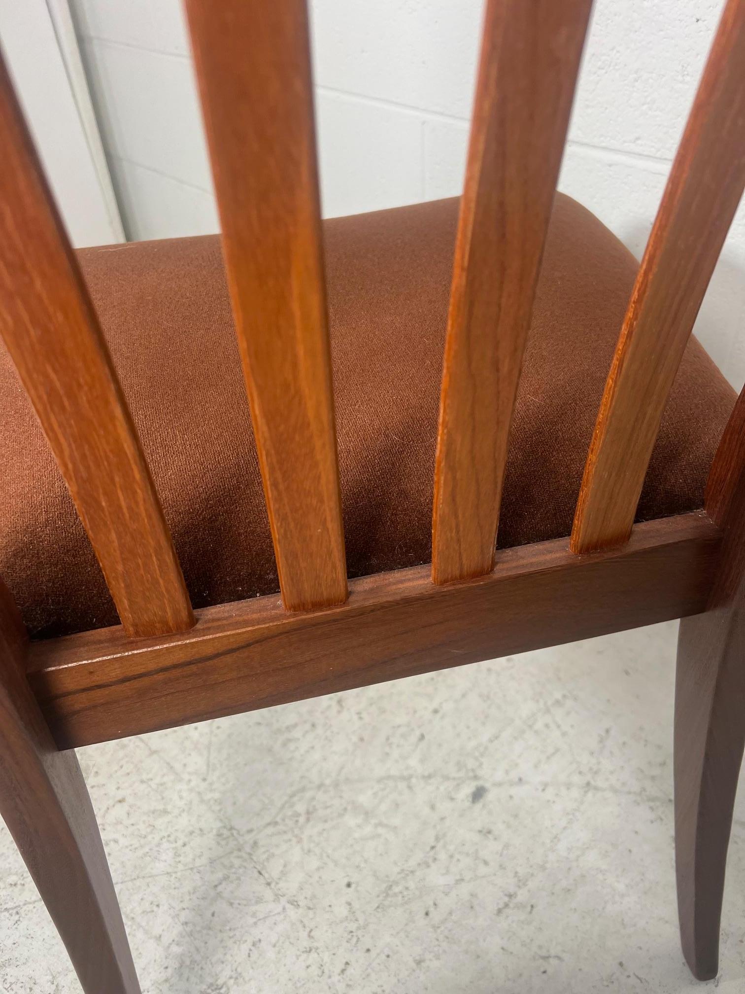 Set Of 4 Mid Century Modern Teak Dining Chairs By G Plan 8