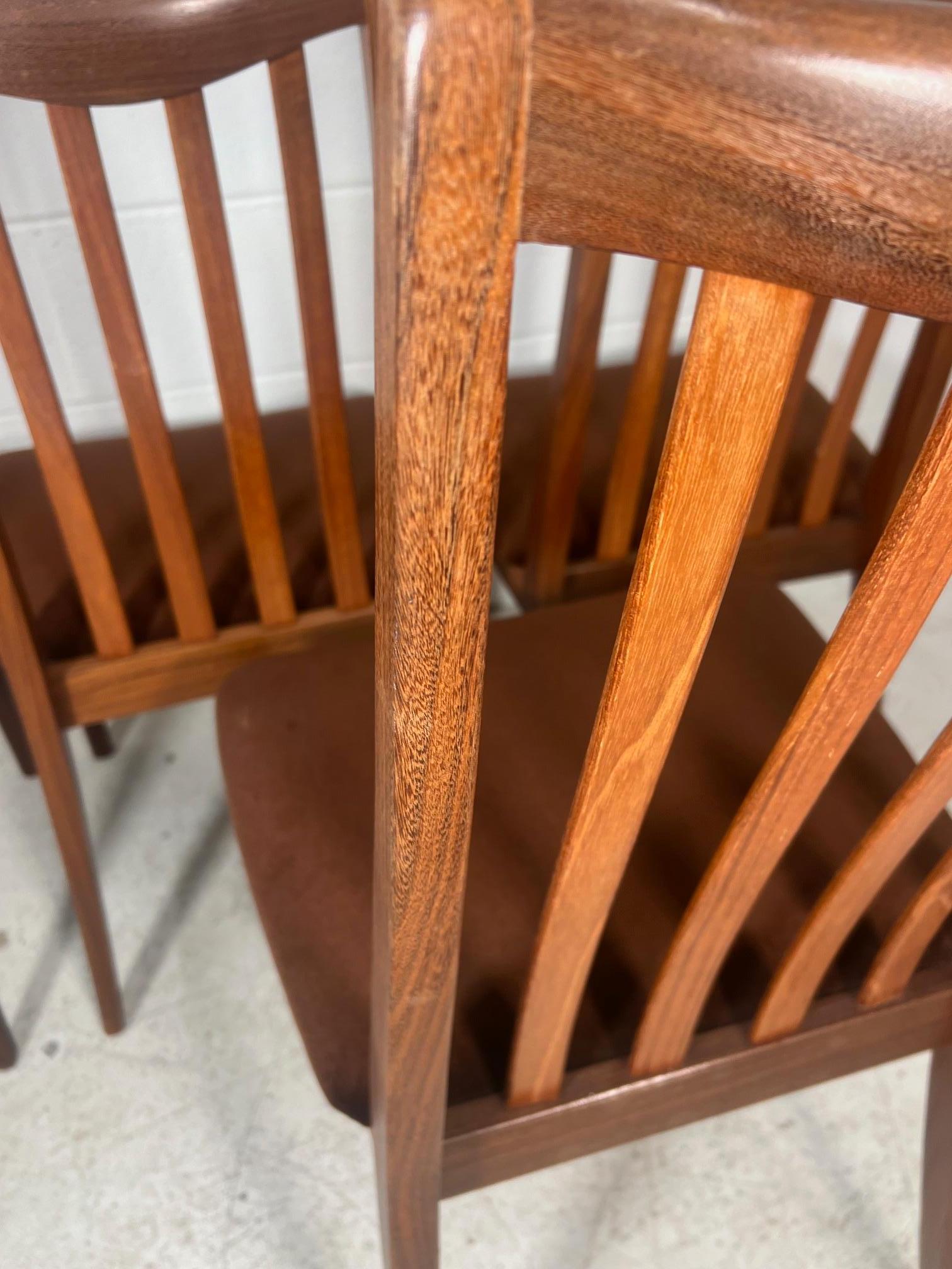 Set Of 4 Mid Century Modern Teak Dining Chairs By G Plan 1