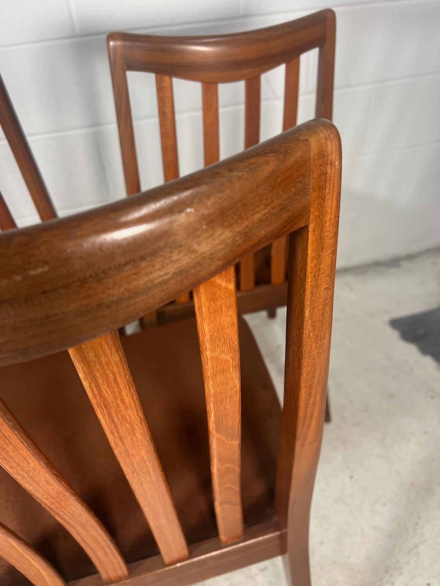 Set Of 4 Mid Century Modern Teak Dining Chairs By G Plan 2