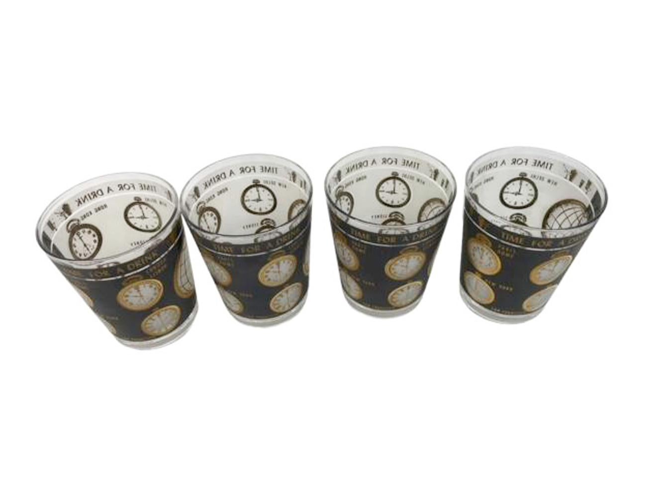 American Set of 4 Mid-Century Modern 
