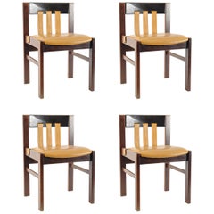 Set of 4 Midcentury Rosewood Dining Chairs by Martin Visser for 'T Spectrum