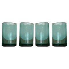 Set of 4 Mid-Century Scandinavian Drinking Glasses, 1960s